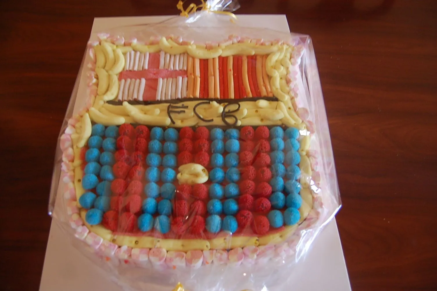 LORENA´S BAKE SHOP: TARTA DE CHUCHES DEL BARÇA LORENA´S BAKE SHOP: TARTA DE CHUCHES DEL BARÇA