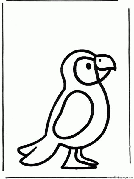 dibujo-de-loro-005 | Dibujos y juegos, para pintar y colorear dibujo-de-loro-005 | Dibujos y juegos, para pintar y colorear
