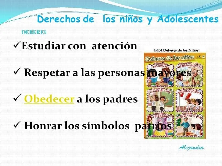 los-deberes-y-derechos-del-nio ...