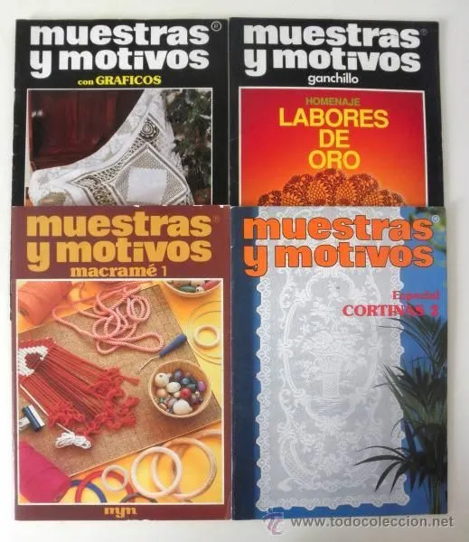 LOTE 4 REVISTAS DE MUESTRAS Y MOTIVOS ESPECIAL CORTINAS ... LOTE 4 REVISTAS DE MUESTRAS Y MOTIVOS ESPECIAL CORTINAS ...