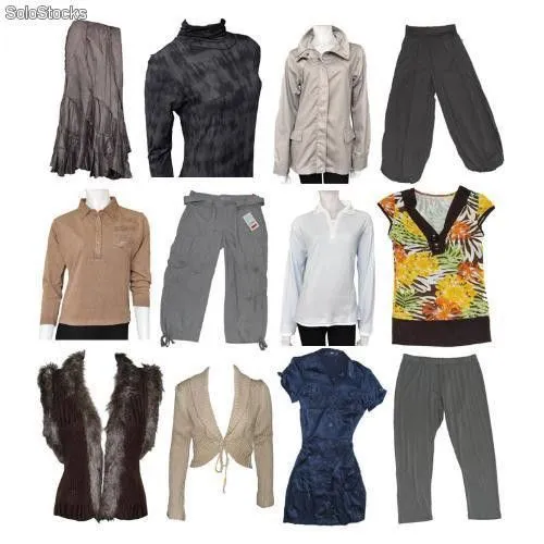 Lote de Ropa Surtida para Mujer Temporada Otoño/Invierno barata Lote de Ropa Surtida para Mujer Temporada Otoño/Invierno barata