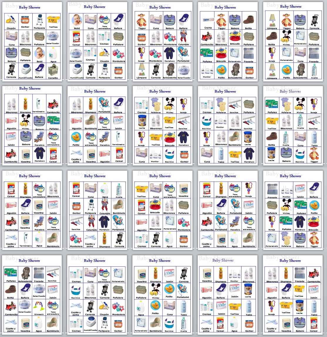 Loteria para baby shower para imprimir gratis completa - Imagui Loteria para baby shower para imprimir gratis completa - Imagui