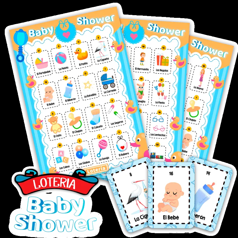Lotería Baby Shower de Patitos Imprimible – AseMedia Digital Studio Lotería Baby Shower de Patitos Imprimible – AseMedia Digital Studio