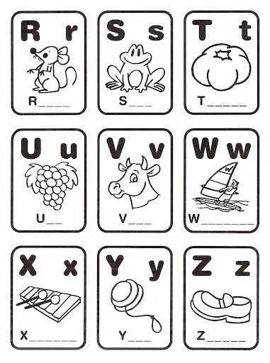 LOTERIA PARA COLOREAR Y FORMAR PALABRAS | Dibujos para colorear LOTERIA PARA COLOREAR Y FORMAR PALABRAS | Dibujos para colorear