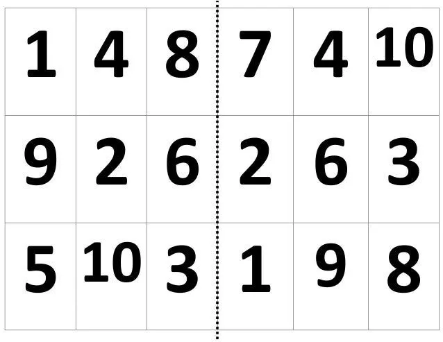 Loteria de numeros para niños de preescolar para imprimir - Imagui Loteria de numeros para niños de preescolar para imprimir - Imagui