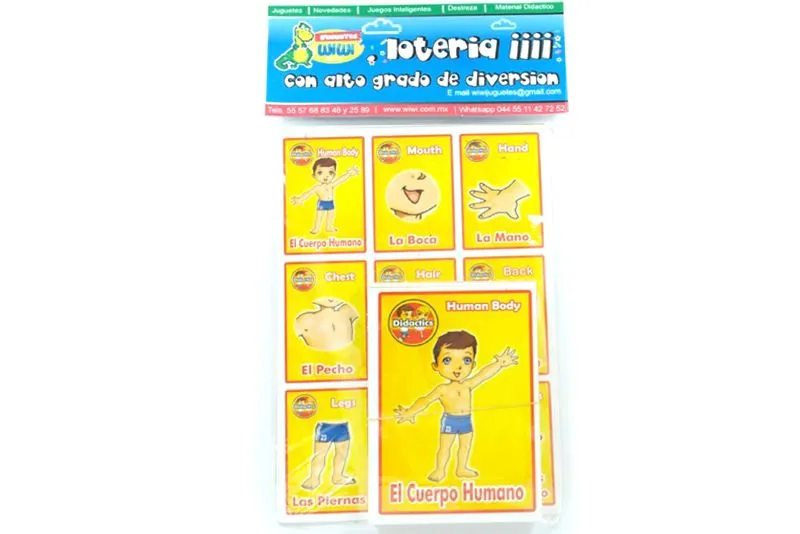 LOTERIAS DEL CUERPO HUMANO, JUEGO DE MESA DIDACTICO. | WIWI LOTERIAS DEL CUERPO HUMANO, JUEGO DE MESA DIDACTICO. | WIWI