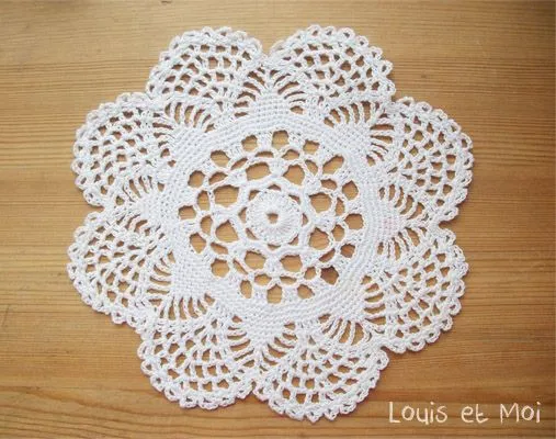 Louis et Moi (cosen y hacen crochet): El atractivo de los pañitos ... Louis et Moi (cosen y hacen crochet): El atractivo de los pañitos ...