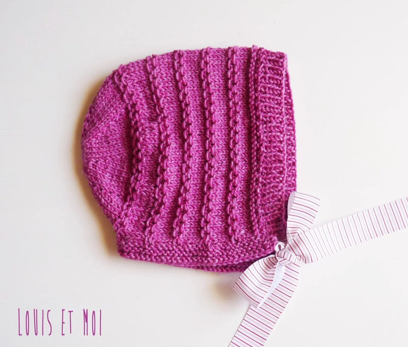 Louis et Moi (cosen y hacen crochet): Capota de Bebé con ondas y ...