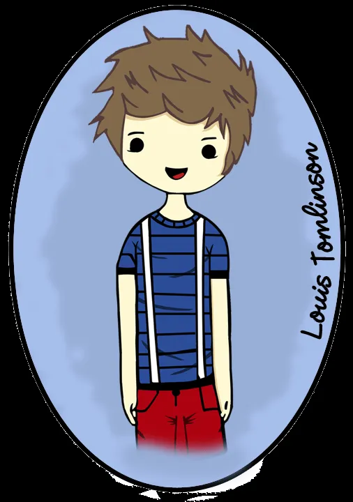 Louis Tomlinson chibi - One direction by Spenzery on DeviantArt