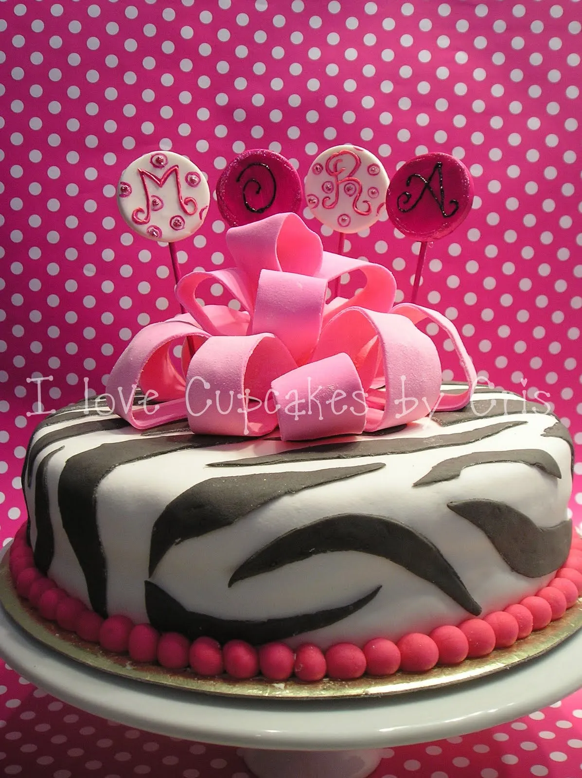 I love Cupcakes: Pastel Animal print para Mora I love Cupcakes: Pastel Animal print para Mora