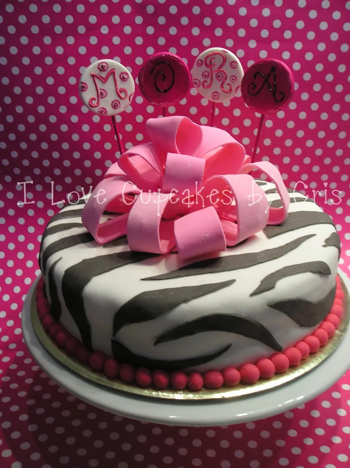 I love Cupcakes: Pastel Animal print para Mora I love Cupcakes: Pastel Animal print para Mora