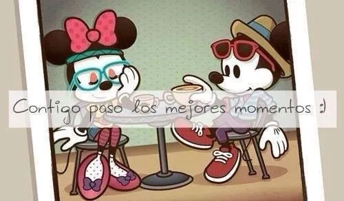 Love #Mickey #Minnie #Frases #GoodTimes | . Frases, Citas y Memes ...