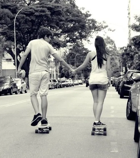 love skate girl boy amor the-infinite-paradise •