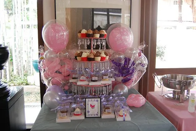 Mesa de postres para baby shower - Imagui