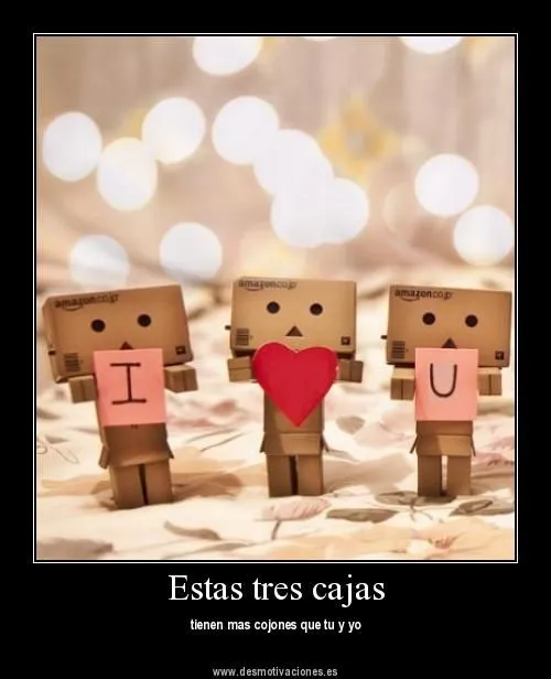 I love you | CAJAS AMAZON | Pinterest