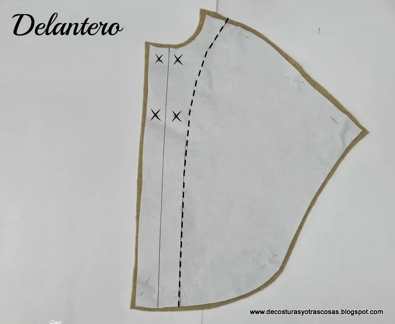 Loveable Handmade: De costuras y otras cosas: CAPA NIÑA