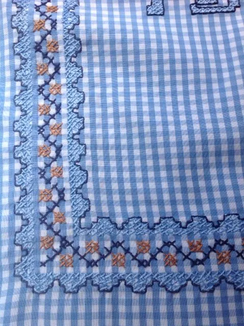Bordados para sabanillas en telas de cuadros - Imagui Bordados para sabanillas en telas de cuadros - Imagui