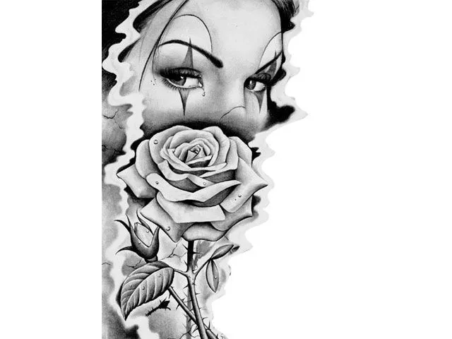 Lowrider Arte Roses | Tattoo Artist Adrian Spider Castrejon Woman ... Lowrider Arte Roses | Tattoo Artist Adrian Spider Castrejon Woman ...