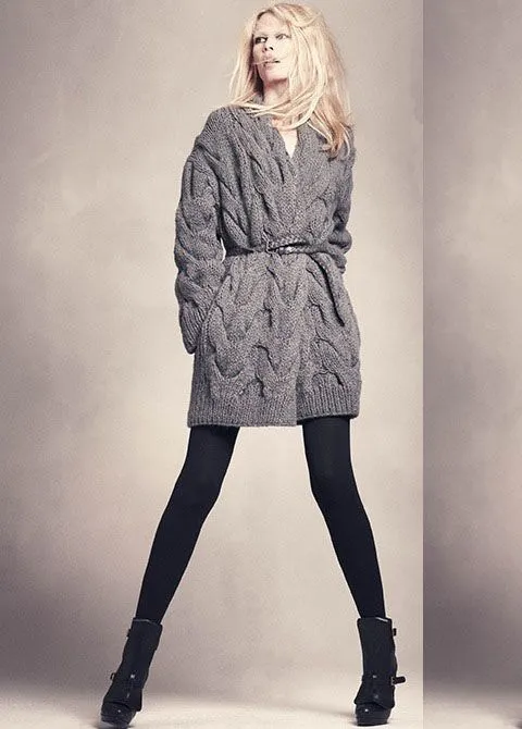 Luce espectacular en un saco gris | Pinklia | Tu portal favorito ...