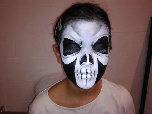 Lúcete con este maquillaje de calavera para Halloween Lúcete con este maquillaje de calavera para Halloween