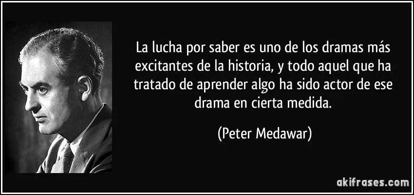 La lucha por saber es uno de los dramas más excitantes de la...