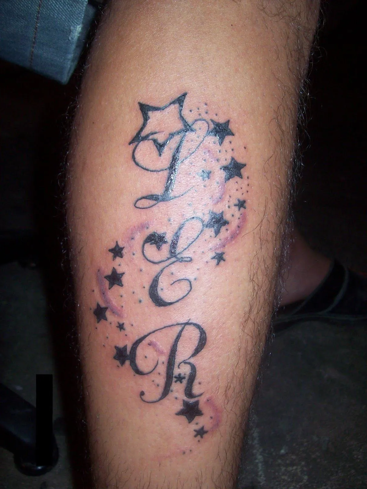 LUCHO TATTOO: LETRAS CURSIVAS