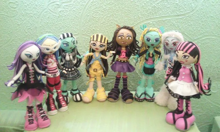 Lucía Fofuchas Monster High on Pinterest