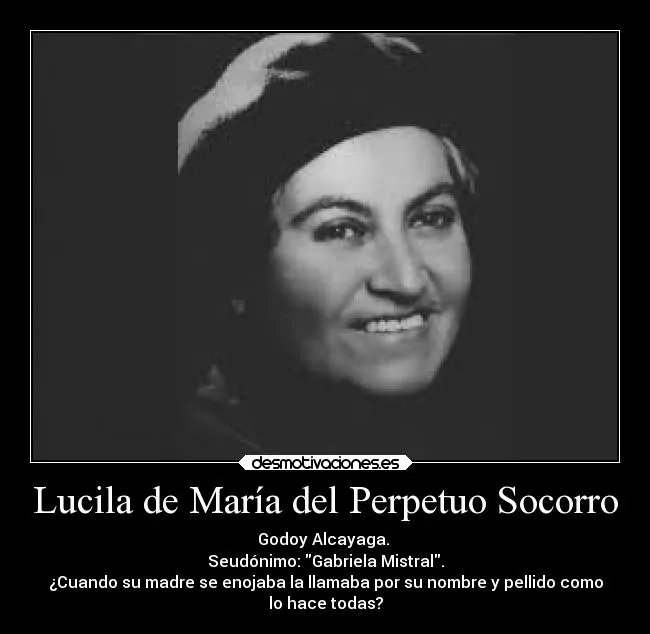 Lucila de María del Perpetuo Socorro | Desmotivaciones