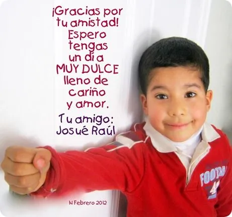Lucy Reyna ♥ Reynalandia: Una tarjeta de amistad preescolar