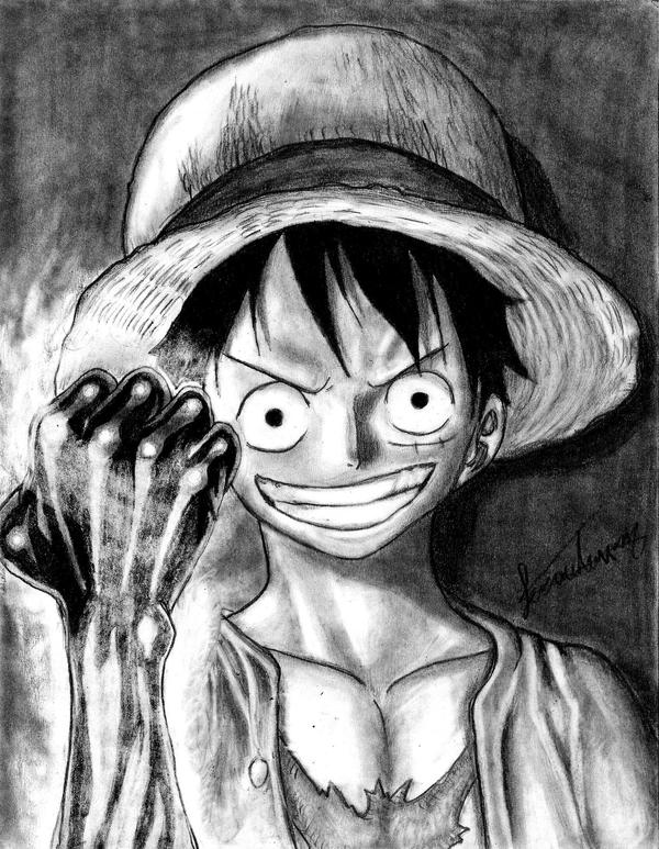 Luffy - One Piece by juannando12 on DeviantArt Luffy - One Piece by juannando12 on DeviantArt