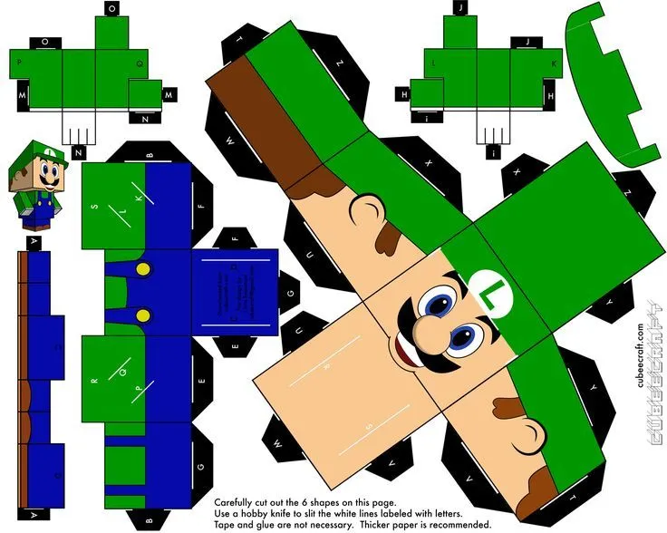 Luigi Cubeecraft | Cubeecraft | Pinterest | Papercraft, Brother ... Luigi Cubeecraft | Cubeecraft | Pinterest | Papercraft, Brother ...