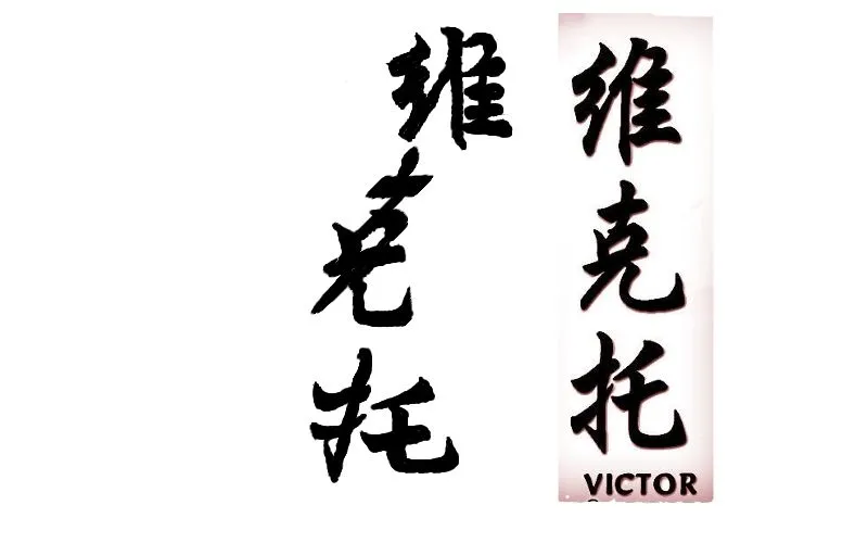 Luis Mi y Victor: Nombres en chino
