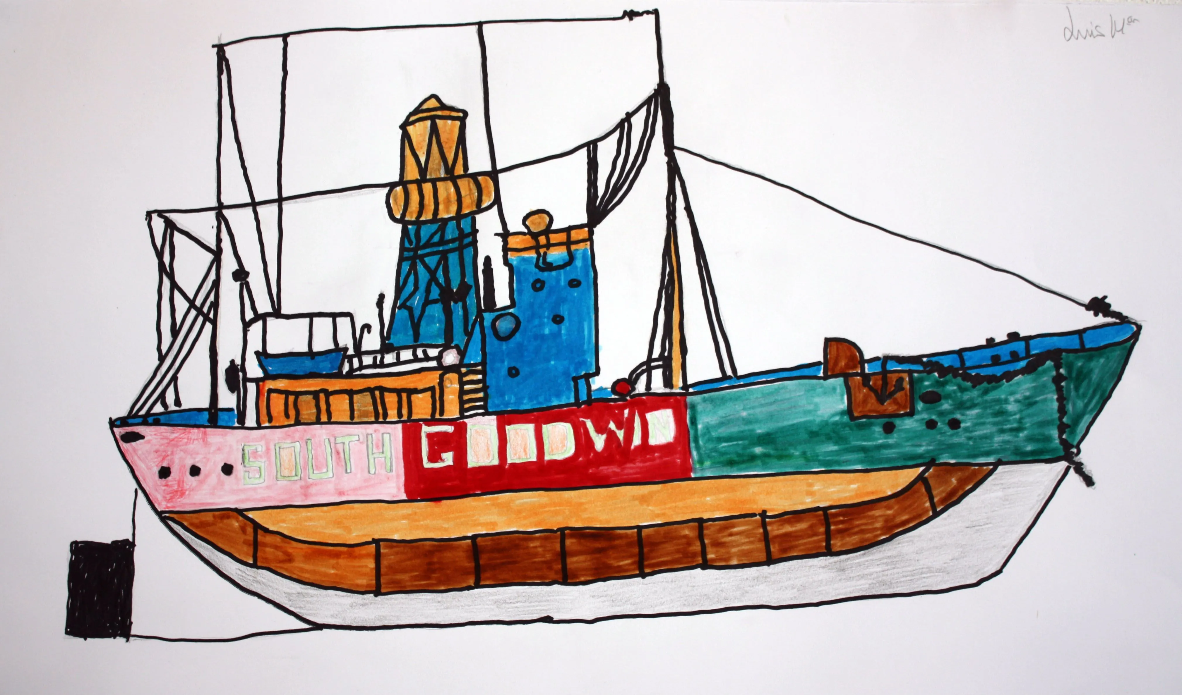 luisma barco pesquero | Arte en Errekalde