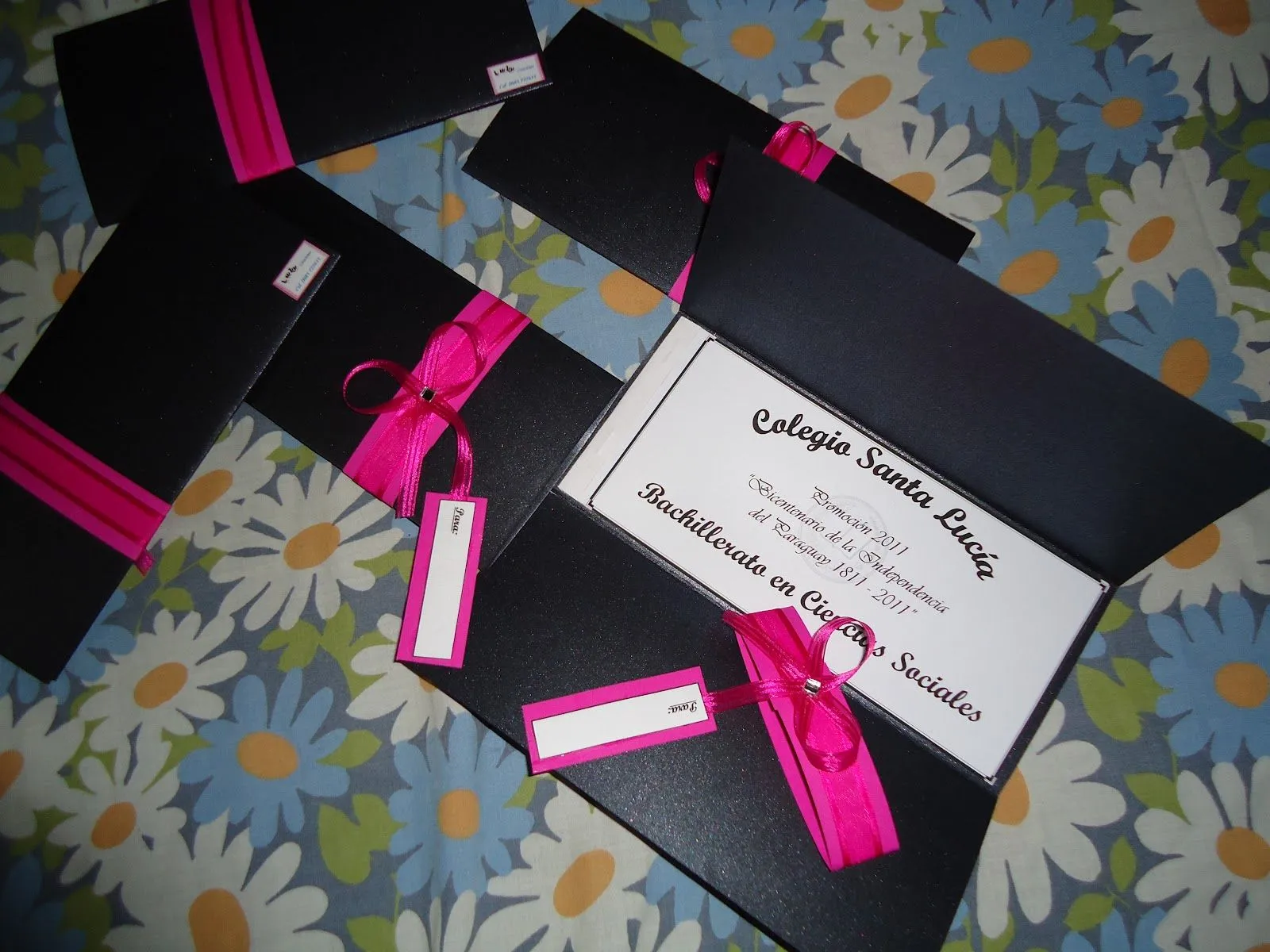 Luly Creaciones - Todo para tus fiestas: Tarjetas Artesanales ...