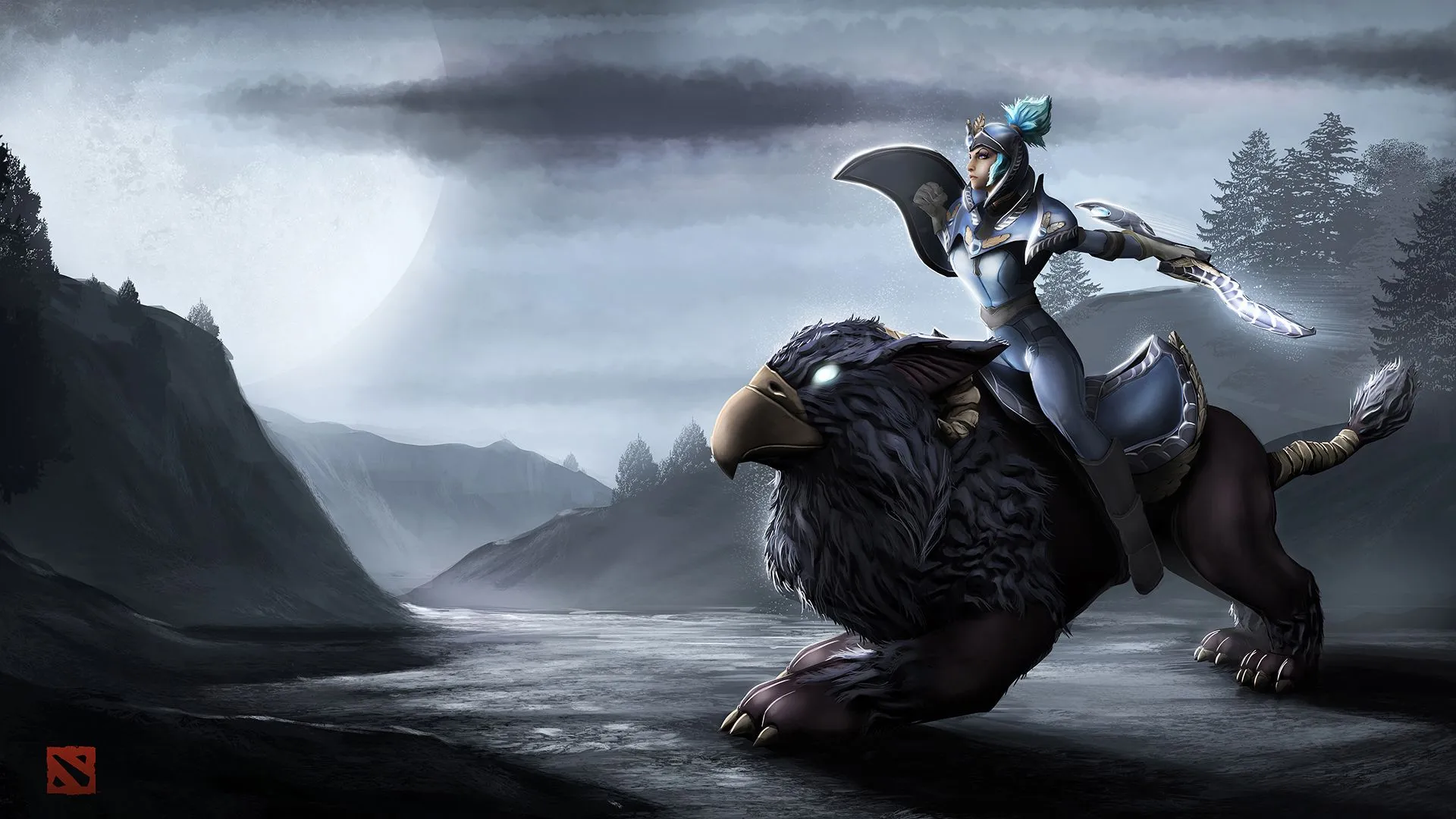 Luna Dota 2 0n HD Wallpaper Luna Dota 2 0n HD Wallpaper