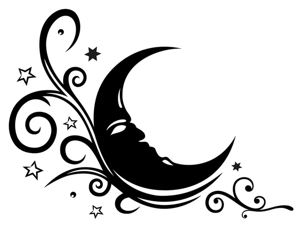 Luna, estrellas, tribales — Vector stock © christine_krahl #31468831 Luna, estrellas, tribales — Vector stock © christine_krahl #31468831