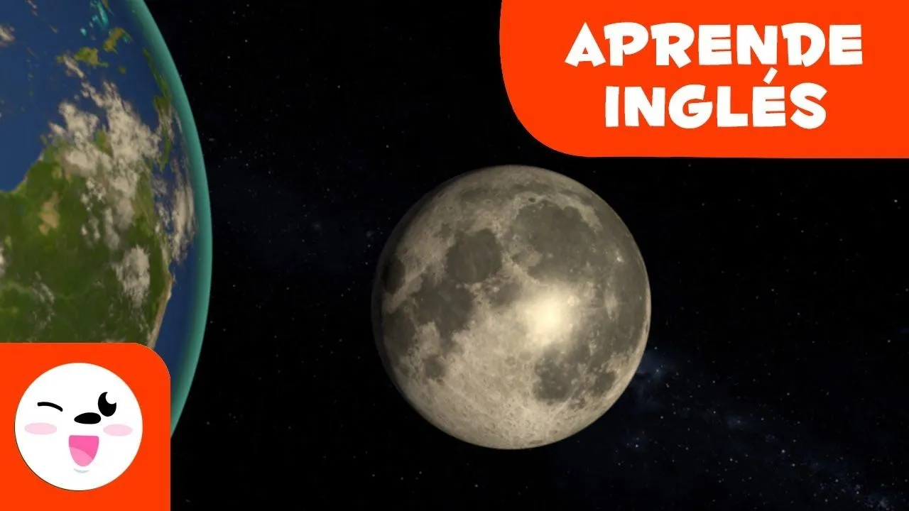 La Luna en inglés - El sistema solar en INGLÉS para niños - YouTube La Luna en inglés - El sistema solar en INGLÉS para niños - YouTube