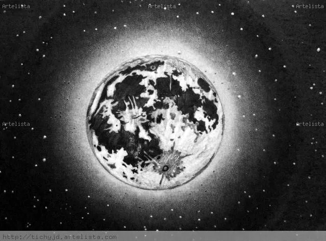 Luna llena dibujos - Imagui