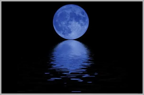 Luna Llena Reflejada en el Mar ~ farandula