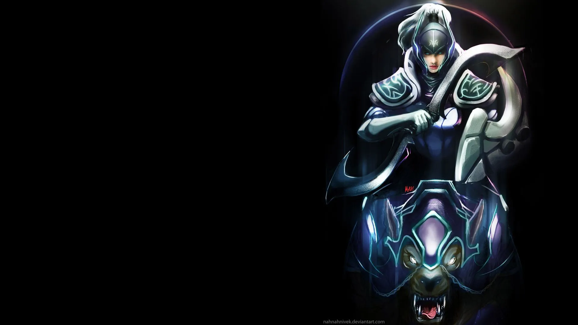 Luna Moon Rider Dota 2 7f HD Wallpaper Luna Moon Rider Dota 2 7f HD Wallpaper