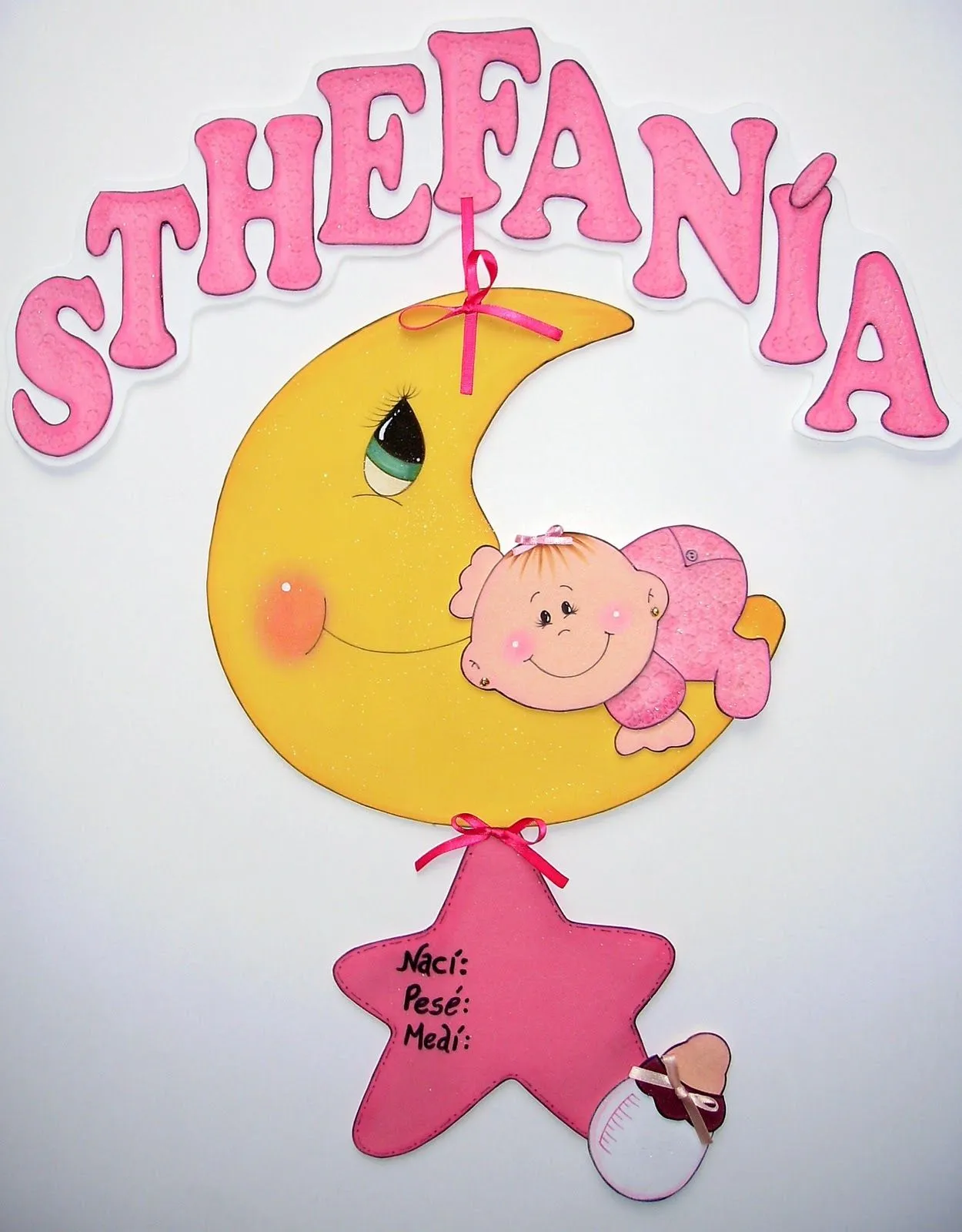 Lunas en foami - Imagui