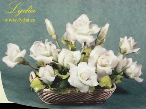 LYDIA - PORCELANA FRÍA - Centro de Rosas - YouTube LYDIA - PORCELANA FRÍA - Centro de Rosas - YouTube