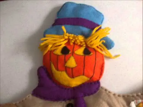 M2 DECORACION PARA HALLOWEEN CON FIELTRO - YouTube M2 DECORACION PARA HALLOWEEN CON FIELTRO - YouTube