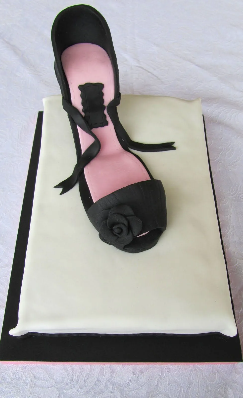 Ma petite patisserie: Tarta: Zapato de tacón Ma petite patisserie: Tarta: Zapato de tacón