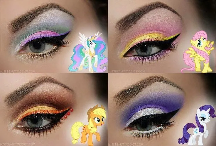 La Macedonia de Mariola: Maquillajes de Halloween: Unicornios ...