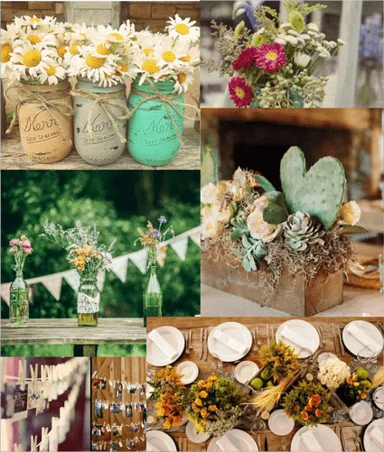 Macetas decoradas para la boda « Manualidades Macetas decoradas para la boda « Manualidades