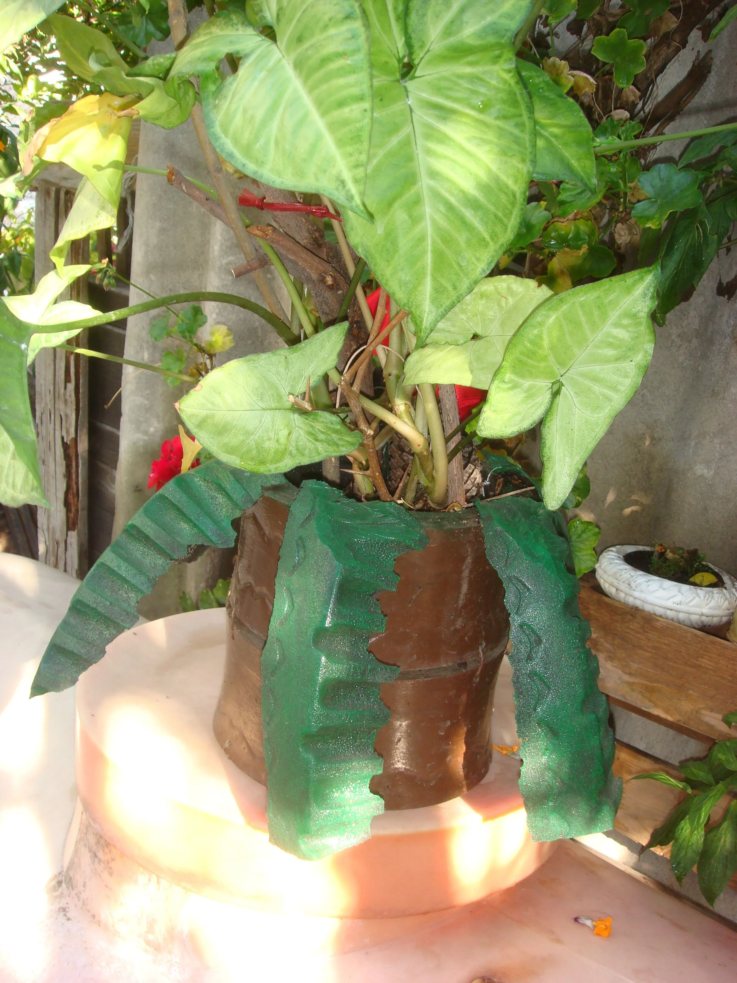 Macetas Genaro | Macetas elaboradas con llanta reciclada | Página 2