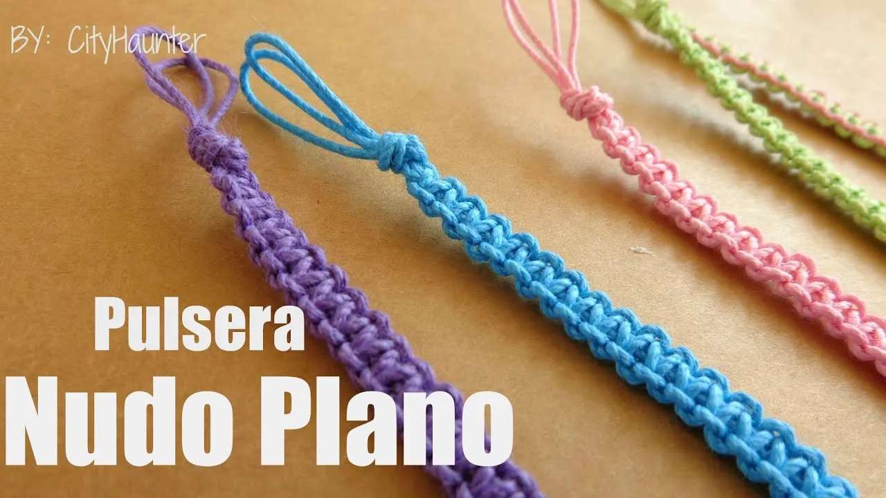► Macrame Bracelet: square Knot // Thread Bracelets ◄ - YouTube ► Macrame Bracelet: square Knot // Thread Bracelets ◄ - YouTube