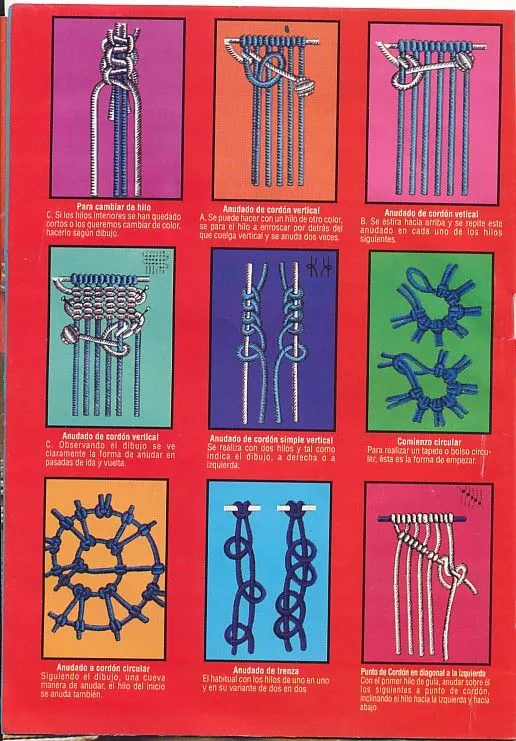 MACRAME PASO A PASO « Variasmanualidades's Blog MACRAME PASO A PASO « Variasmanualidades's Blog