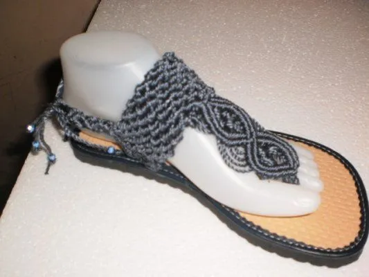 macrame zapatos - Buscar con Google | Macrame | Pinterest